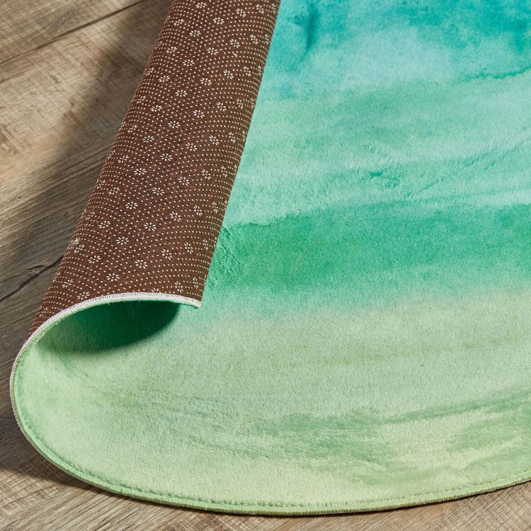 Picture of OMBRE BLUE (PRINTED RUG)