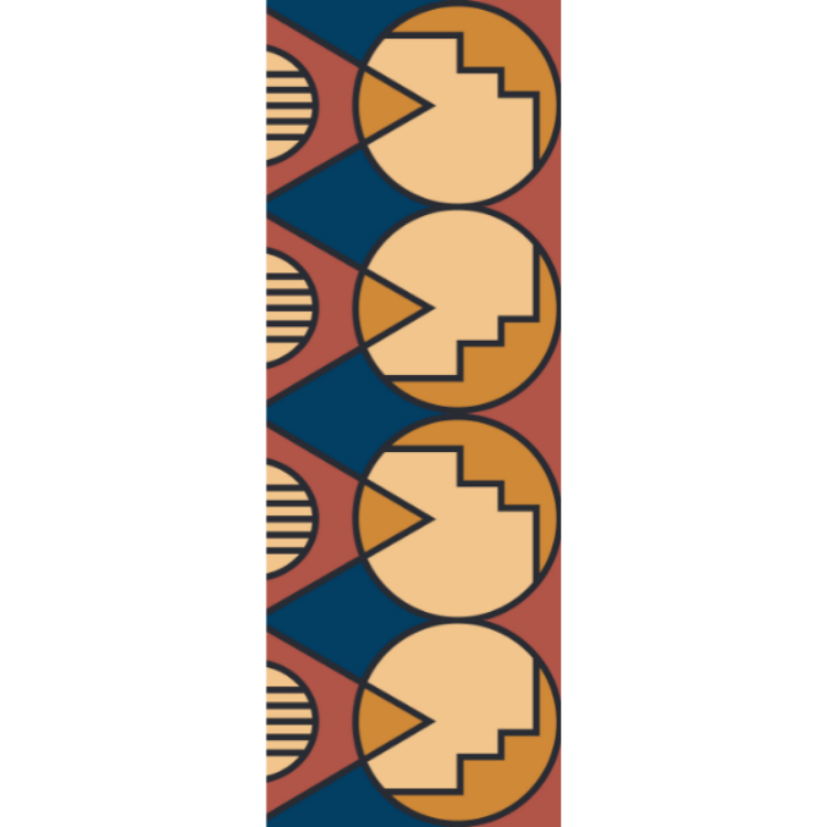 Picture of NDEBELE FIRE (PRINTED RUNNER)