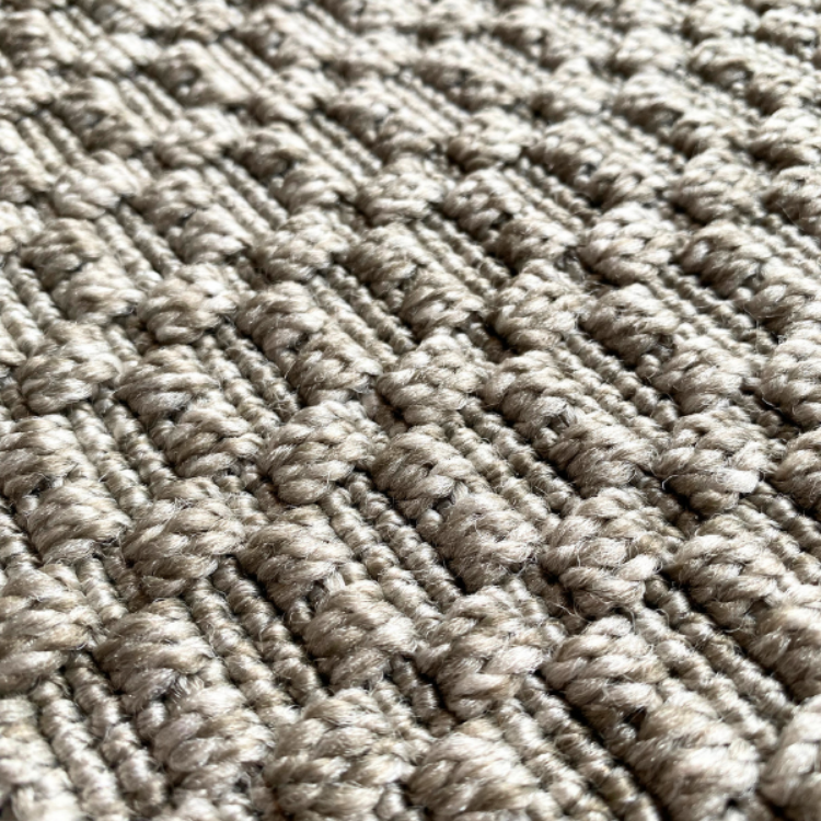Picture of KNOTTED PEWTER OUTDOOR RUG