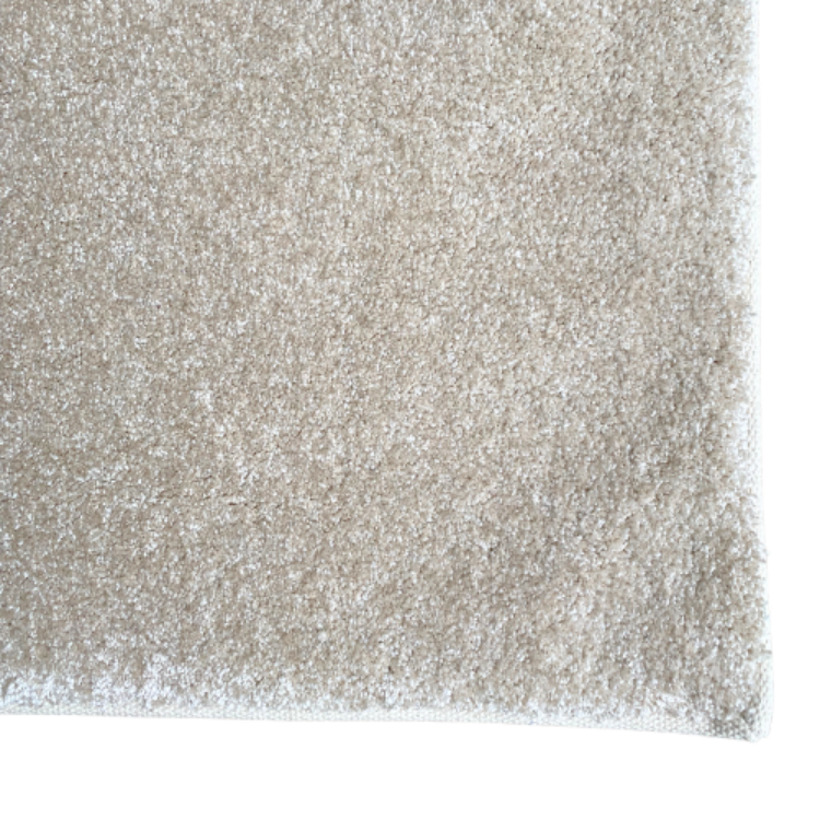 Picture of Soft & Silky Blanched Almond Round Rug