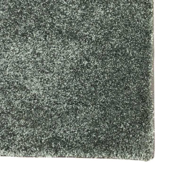 Picture of Soft & Silky Sage Green Round Rug